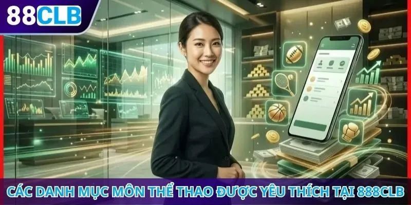 Các danh mục môn thể thao được yêu thích tại 888CLB