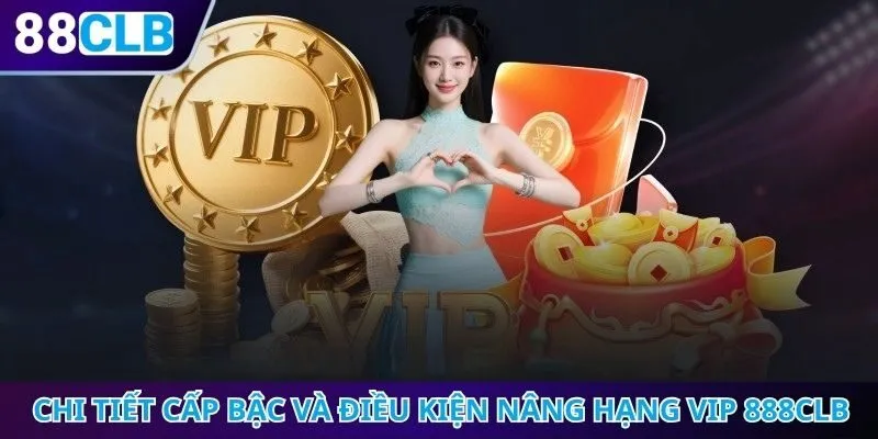 Chi tiết cấp bậc và điều kiện nâng hạng VIP 888CLB