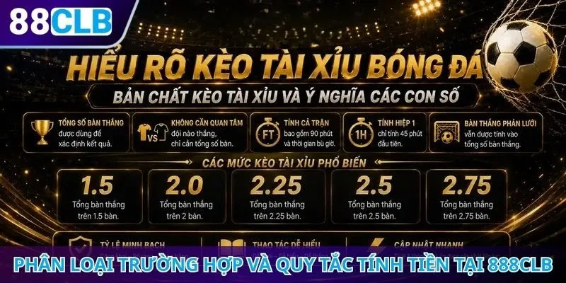 Phân loại trường hợp và quy tắc tính tiền tại 888CLB
