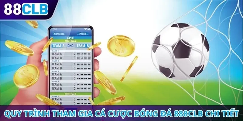Quy trình tham gia cá cược bóng đá 888CLB chi tiết